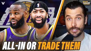 Lakers must go ALL-IN on LeBron James \u0026 Anthony Davis or TRADE THEM | Hoops Tonight