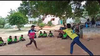 karur silambam Kicha's martiolarts தொடு முறை போட்டி 9944119057