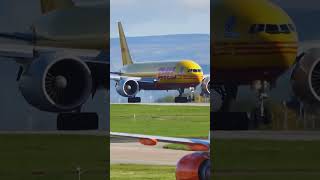 RARE DHL 777 At Manchester ✈️