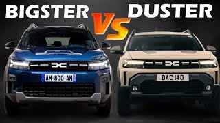 Dacia Duster vs Bigster 2025: Size, Price \u0026 Features Compared