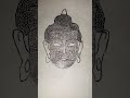 best gautam buddha sketch by writing ram shortvideo art artyoutuber viral drawing videoartist