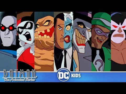 Classic Super Villains! Batman: The Animated Series MEGA Compilation @dckids