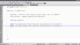 Tutorial PHP MySQL Web Development Part 40