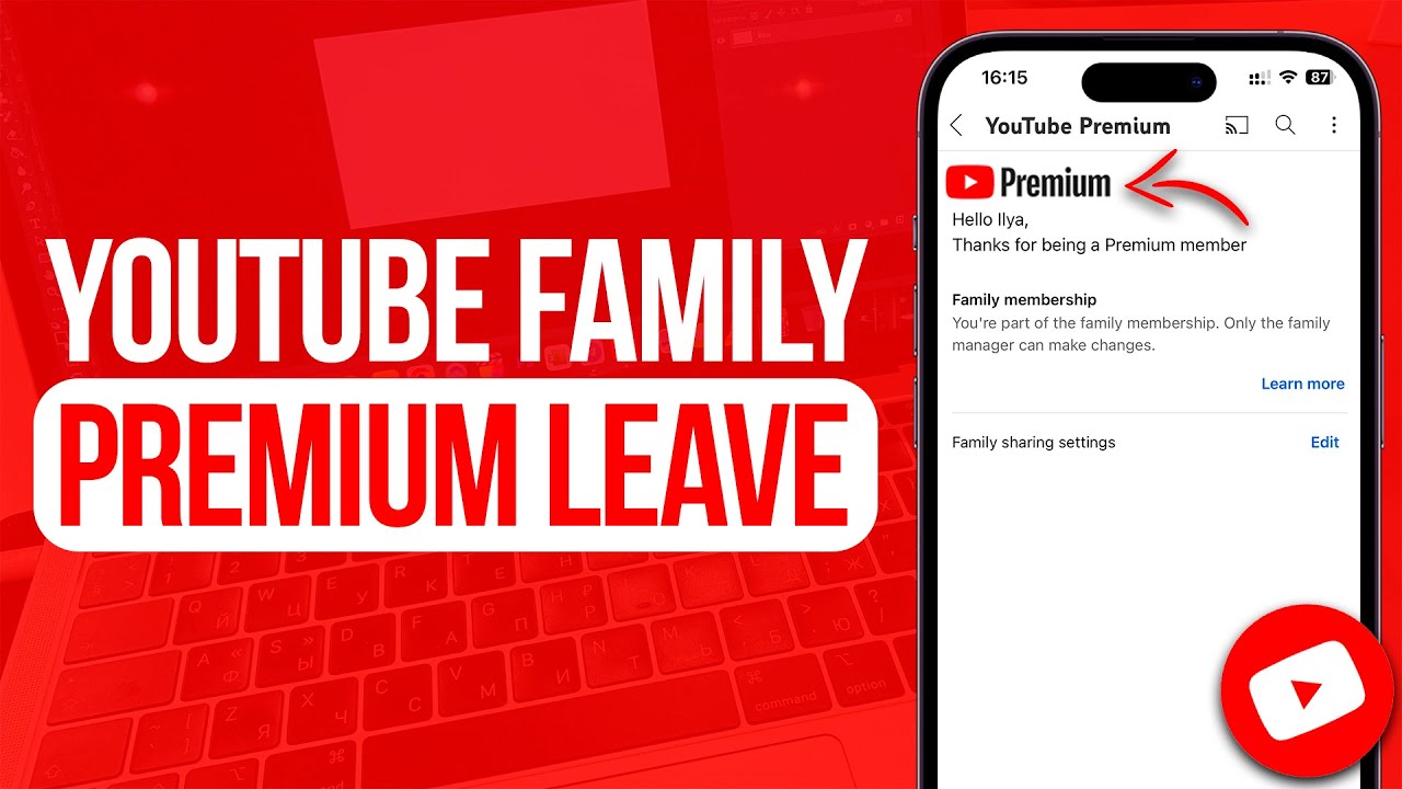 How To Leave Youtube Family Premium Group Full Guide Youtube