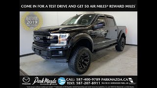 BLACK 2019 Ford F-150 LARIAT Review   - Park Mazda