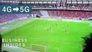 5G通信を使えばスポーツ観戦もこれだけ進化する