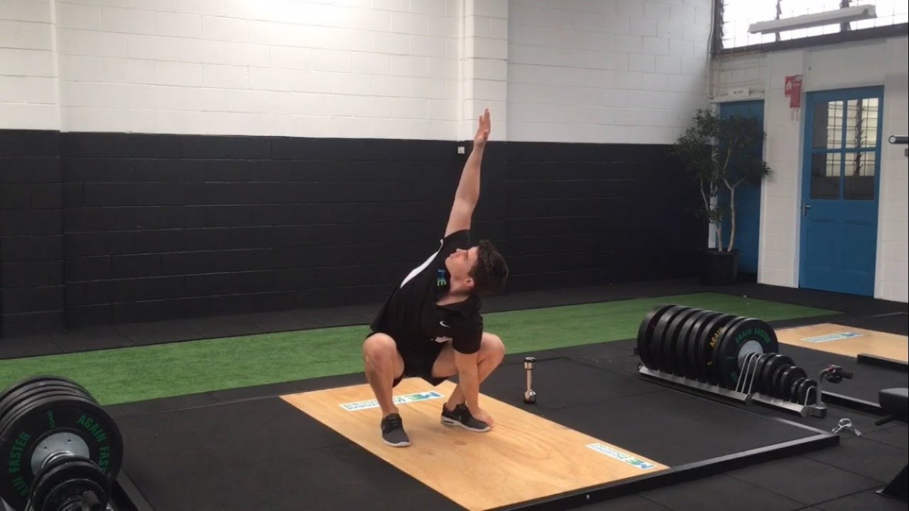 Squat Rotation Exercise