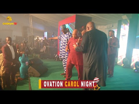 GOV. ADELEKE DANCES WITH AARE DELE MOMODU, 2BABA, OTHERS AT OVATION ...