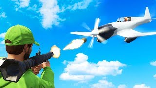 EXTREME KAMIKAZE PLANES vs. RPG RUNNERS! (GTA 5 Funny Moments)