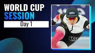 Day 1: World Cup Session | Calgary 2025 | #SpeedSkating