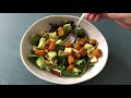 pumpkin haloumi u0026 avocado salad