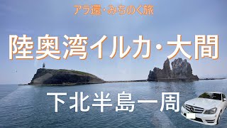 下北イルカウォッチング【アラ還みちのく旅】大間・薬研温泉　Shimokita Dolphin Watching [Ala-Kan Michinoku Journey] Oma, Yagen Onsen