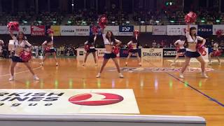 Tkbjleague 2015-2016 ライジング福岡 ホーム開幕戦2 timeout RFC dance performance⑤ 11/Oct/2015