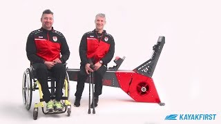 KayakFirst Paracanoe Ergometers -  For para-athletes and athletes in rehabilitation.