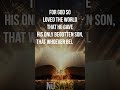 John 3:16 (KJV) #John316 | NuSWAG Scripture Visual