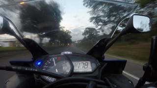 Top speed Yamaha R3 - Pereira, Colombia