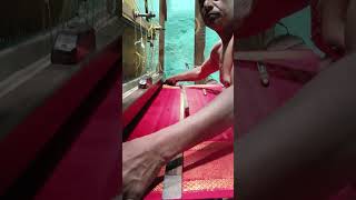 പട്ടുസാരി നെയ്ത്ത് | Weaving silk saree#shorts | around us