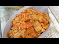 korean spicy cabbage fried rice the classic of korean cuisine many people make it too complicated