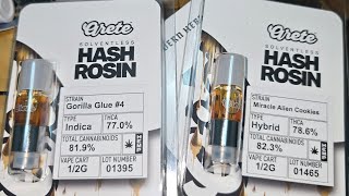 ARETE unboxing introduction Hash Rosin THC-A carts full review coming soon....