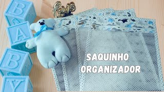 Saquinho Organizador Para Maternidade - DIY