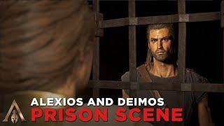 Alexios and Deimos Prsion Scene - Assassin's Creed Odyssey