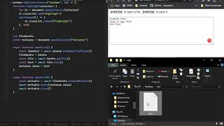 Simple Text Editor using JavaScript in 20 lines