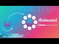 Animated Circular Navigation Menu using Html CSS & JavaScript 2023 (Advanced Radial Menu)