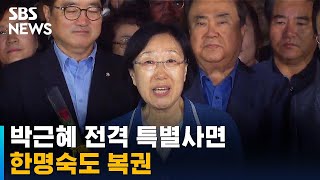 구속 4년 9개월 만에 박근혜 특별사면…한명숙도 복권 / SBS