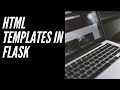 Create HTML Templates in Flask - Python Flask Web App Tutorial