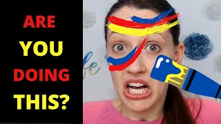 The biggest face painting mistake [Advice for beginners]