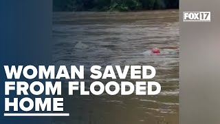 VIDEO: Dramatic water rescue in Western North Carolina ends in heartwarming story