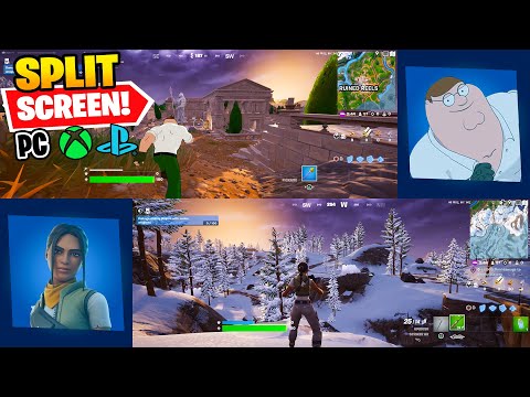 How to Split Screen in Fortnite Chapter 5