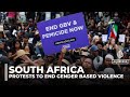 South Africans rally to end gender violence as femicide reaches alarming levels