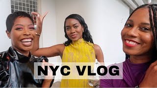 NYC VLOG! Reunited with all the GWORLS! Beauty Haul, Fashionphile Event & Brunching | MONROE STEELE