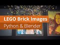 LEGO Brick Images with Python and Blender | Blender Tutorial
