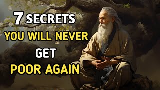 7 Secrets You Will Never Get Poor Again - Mind Blowing Zen Master Story | Wisdom Nuggets