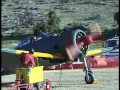 Nakajima Oscar Airplane Engine start at Wanaka New Zealand