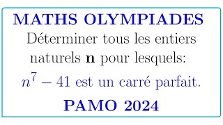 PAMO 2024 #baccalauréat #olympiade #olympiad #concours #pamo #opam #arithmétique