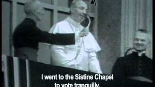 32 years ago, first words of Pope John Paul I