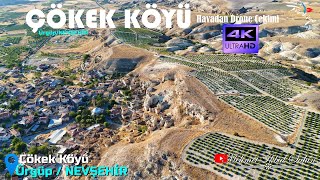 Çökek Köyü / Ürgüp / NEVŞEHİR - Havadan 4K Drone Çekimi / 17.8.24