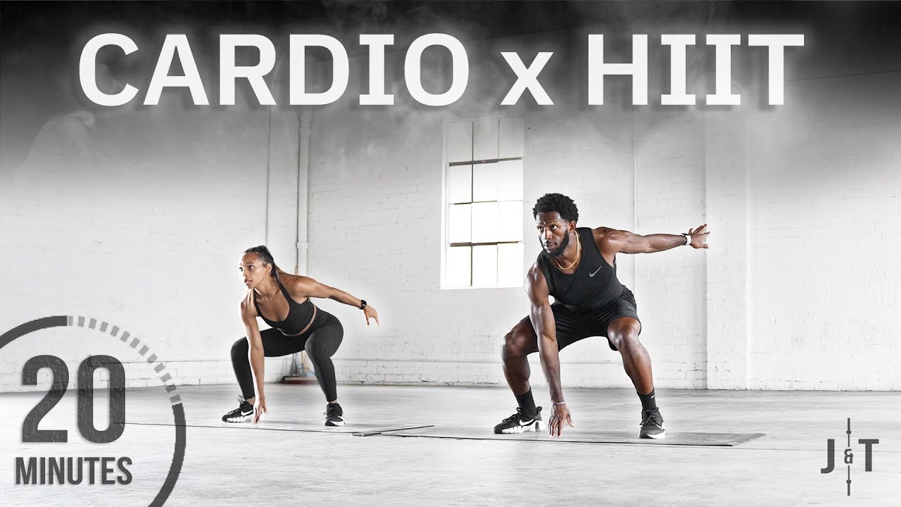 20 Minute Full Body Cardio HIIT Workout [NO REPEAT] - YouTube