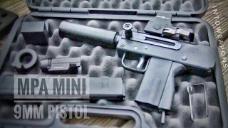 MasterPiece Arms Mini 9mm Pistol: Unboxing - Shooting