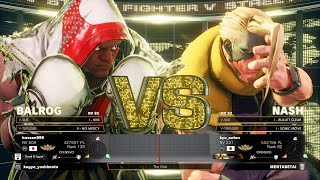 SFV Champion Edition 🔥 bussan999 (BALROG) Vs kyo_anton(NASH) 🔥 Online Match's 03-25-2023