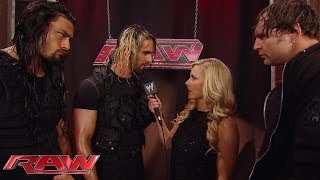 Roman Reigns says he can one-up Dean Ambrose: Raw, Feb. 17, 2014