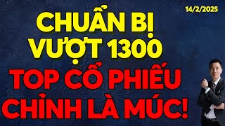 🔴VNINDEX chuẩn bị vượt 1300? Top cổ phiếu chỉnh là múc! Chứng khoán hôm nay