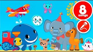 Hello Baby - Animal Songs for Kids - Best Nursery Rhymes in Russian