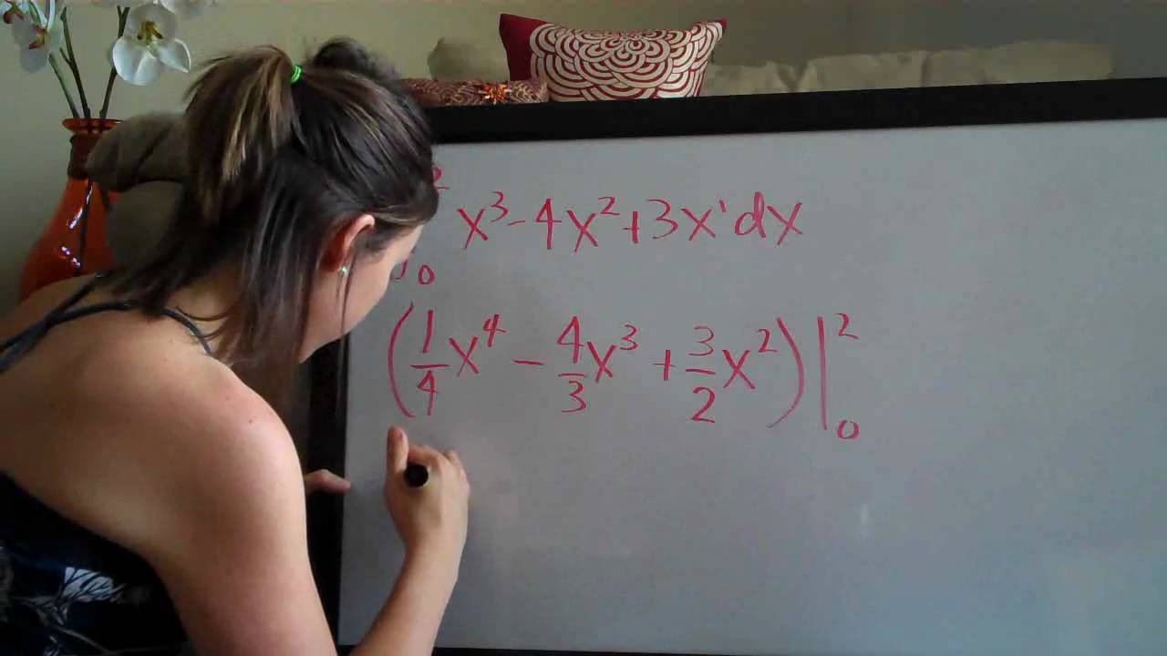 Definite Integral Example 4 (KristaKingMath) - YouTube