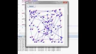 Travelling Salesman Problem: Java and Encog framework