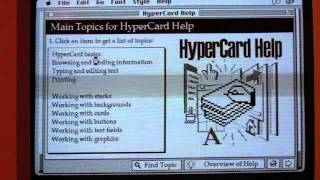 HyperCard start