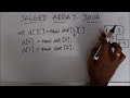 Creating a Jagged Array | Getting Input and Printing Jagged Array